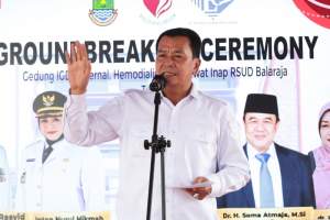 Bupati Tangerang Ground Breaking Gedung 6 Lantai RSUD Balaraja, Layanan Kesehatan Masyarakat Diperkuat