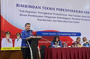 Sekda Tangerang Buka Bimtek Koperasi Desa/Kelurahan Merah Putih