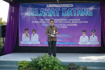 Sekda Optimis Desa Situ Gadung Raih Predikat Kampung KB Terbaik Tingkat Provinsi Banten