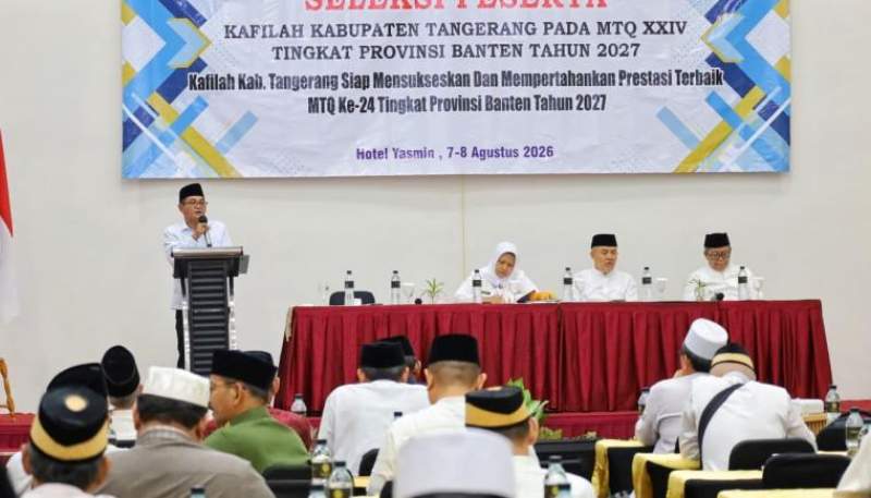 Targetkan Kemenangan ke-6, Pemkab Tangerang Resmi Buka Seleksi Kafilah MTQ ke-24 Tingkat Provinsi Banten Tahun 2027