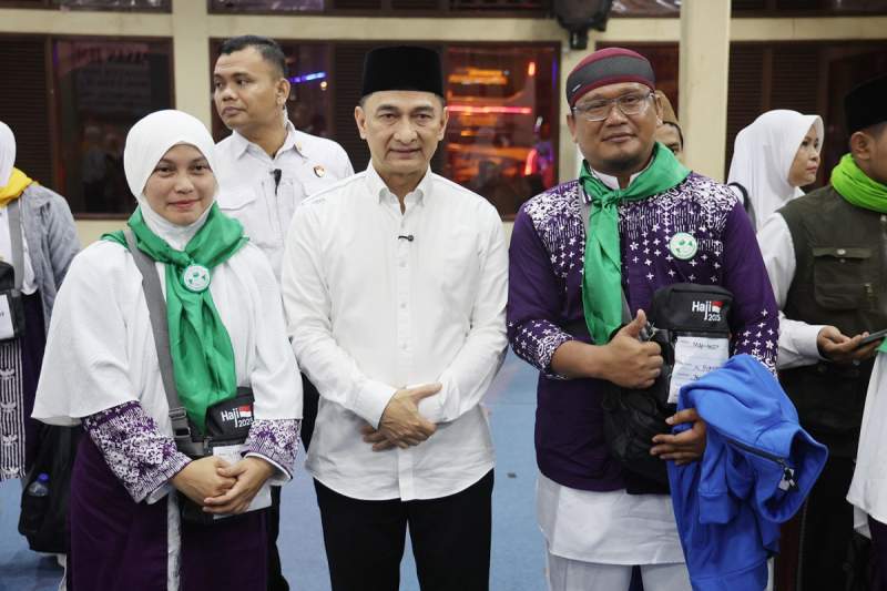 Wagub Banten Ingatkan Jamaah Haji Fokus Ibadah dan Sabar Hadapi Godaan