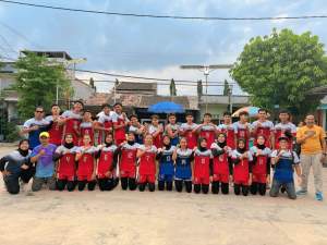 Kecamatan Kelapa Dua Raih Juara Pertama Turnamen Bola Voli Sektor Putra Dalam Bupati Cup 2025