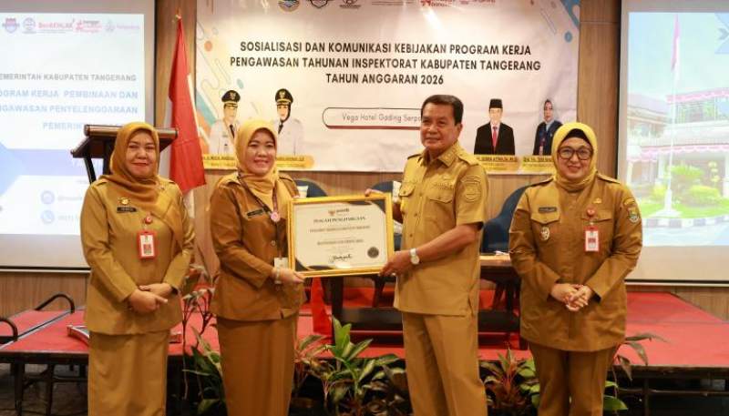 Bupati dan Wabup Tangerang Tekankan Penting Peran Inspektorat Selaku Pengawas Internal Pemerintah