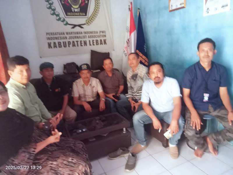 PWI Lebak Susun Program Kerja Tingkatkan Profesionalisme Jurnalistik