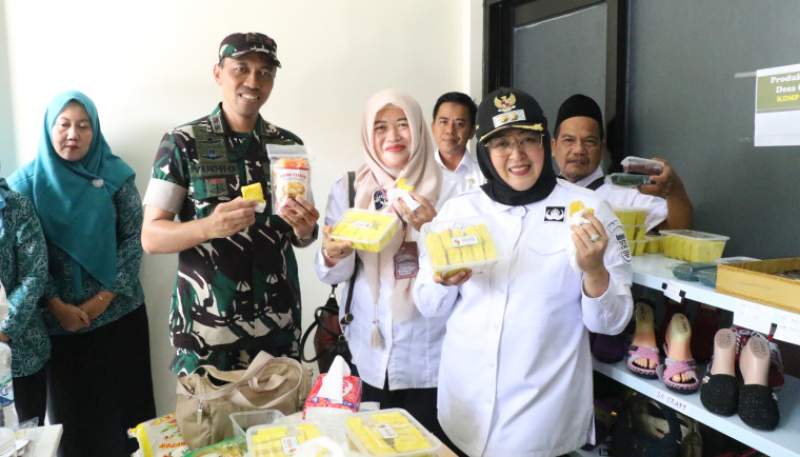 Wabup Intan Ajak Masyarakat Desa Ciakar Aktif Jadi Anggota KDMP