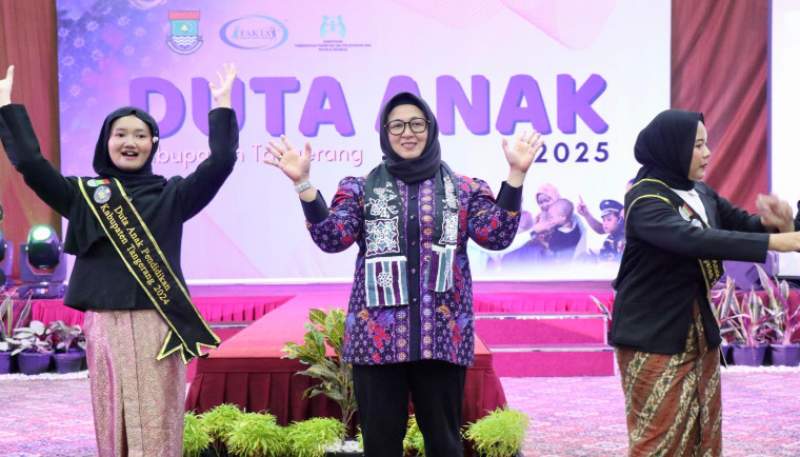 Gladys Jane Gracia Terpilih Jadi Duta Anak Kabupaten Tangerang 2025