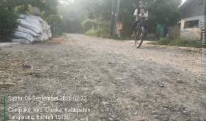Puluhan Tahun Tak Beraspal, Warga Sebut Jalan Penghubung Cempaka-Sukatani sebagai &ldquo;Jalan Rematik&rdquo;