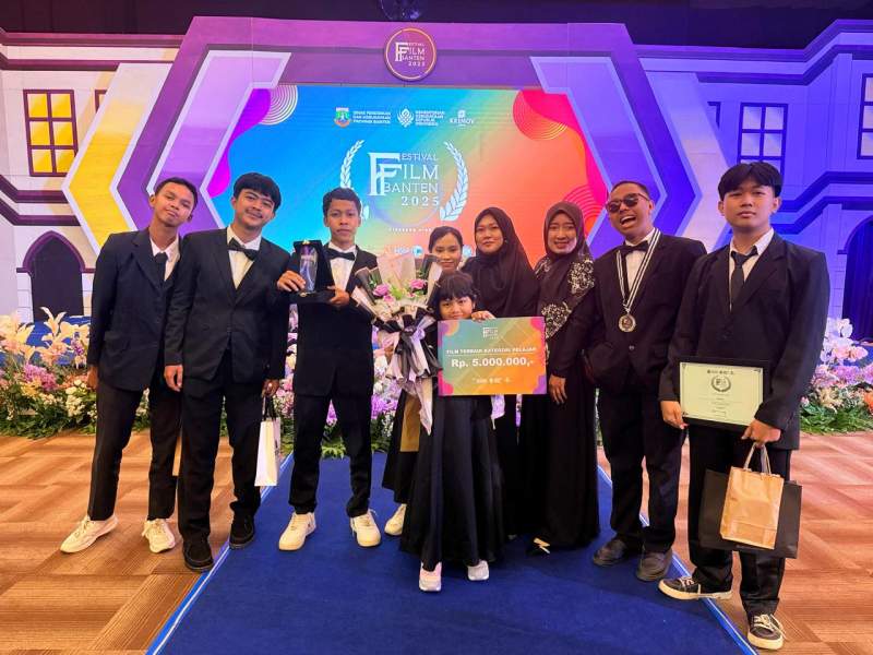 Festival Film Banten 2025 SMKN 1 Rangkasbitung Sabet Juara 1