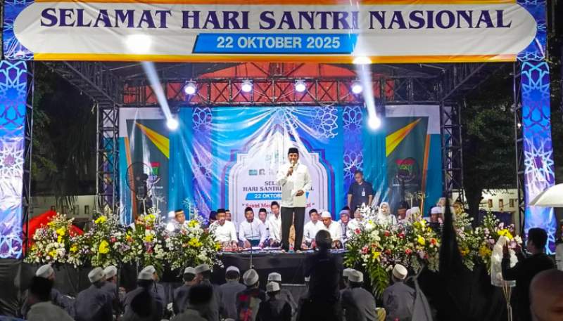 Bupati Hadiri Acara Santri Mengaji Untuk Negeri di Desa Kosambi Timur