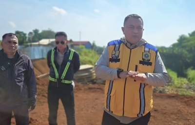 Bupati Bogor Tinjau Langsung Pembangunan Jalan Bomang hingga Bogor Barat di Akhir Pekan
