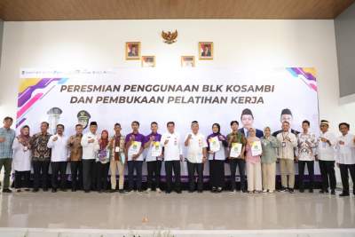 Bupati Tangerang Buka Pelatihan Kerja di BLK Kosambi, Fokus Tingkatkan Kompetensi SDM