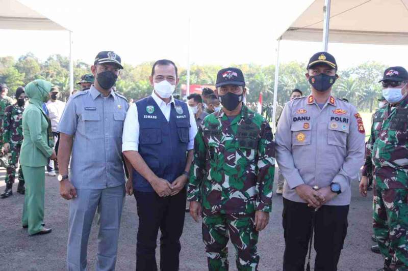 Plh Bupati OKU Hadiri Upacara Penutupan Kegiatan Latihan Bersama Garuda Shield