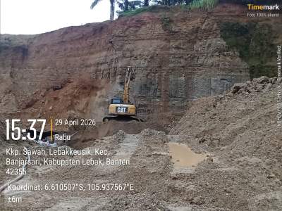 Galian Pasir Kuarsa di Lebak Disorot: Diduga Abaikan K3 dan Belum Kantongi RKAB 2026