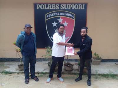 PKN Terima Piagam Penghargaan dari Kapolri melalui Kapolres Supiori Papua