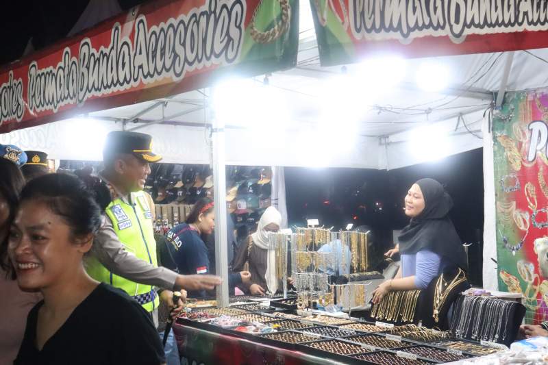 Warga Sambut Bahagia Kehadiran Rombongan Polresta Tangerang