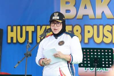 Wabup Intan Apresiasi Bakti Sosial HUT Ke-58 Pusrehab Kemhan RI di Kabupaten Tangerang