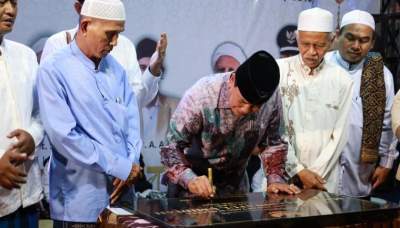 Bupati Tangerang Resmikan Masjid Madinatul Umidiah Desa Bojong Renged Teluknaga