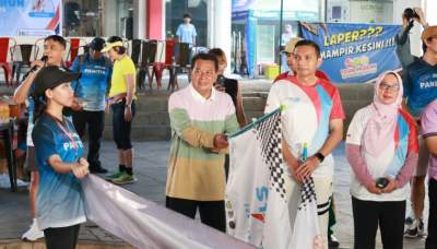 Bupati Tangerang Lepas Ratusan Peserta Starfit Fun Run 2025 di Pasar Modern Intermoda Cisauk