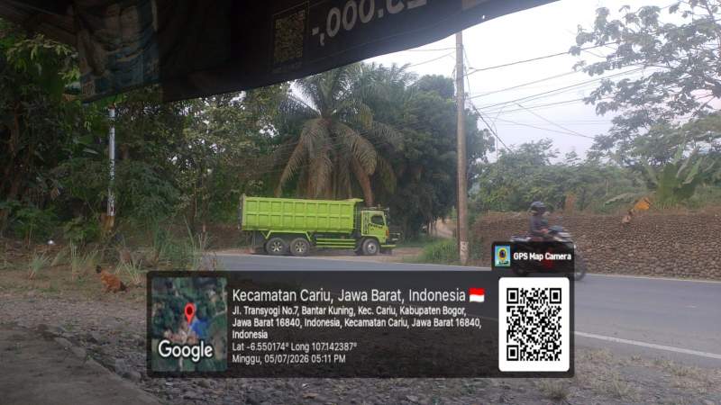 Bangkang Teguran Camat, Galian C Ilegal di Cariu Tetap Nekat Keruk Bumi