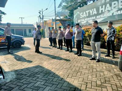 Polsek Cisoka Meningkatkan Kedisiplinan Dan Kesiapsiagaan