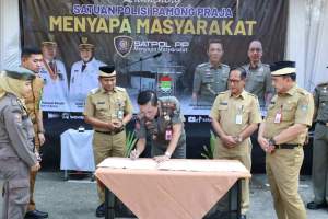 Sekda Kabupaten Tangerang Luncurkan Satpol PP Menyapa Masyarakat, Dorong Pendekatan Humanis dan Persuasif