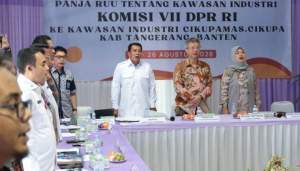 Bupati Tangerang Terima Kunjungan Komisi VII DPR RI, Kunjungi Kawasan Industri Cikupa Mas