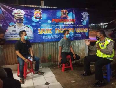 Ampuh, Program "Ngopi Wae", Cara Polda Banten Disiplinkan Prokes Warga