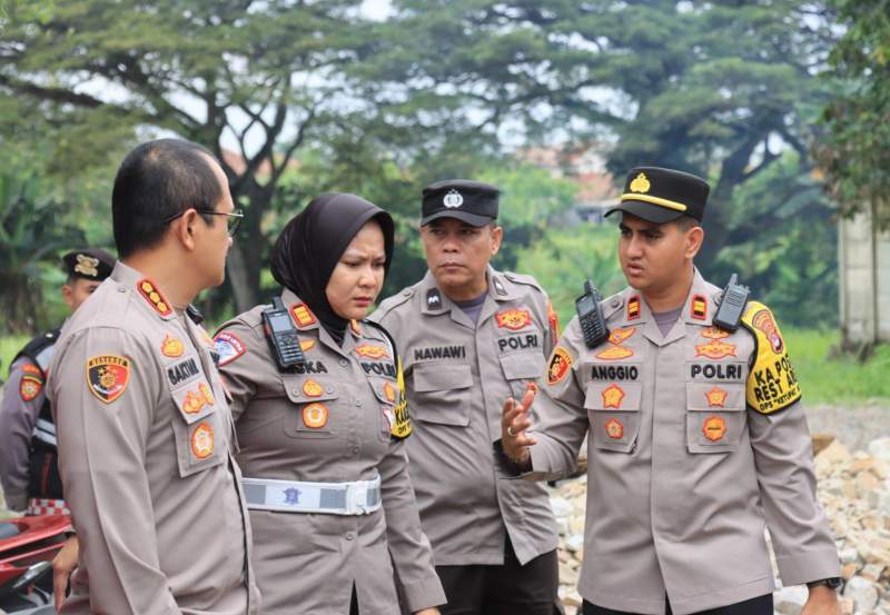 Kapolresta Tangerang Pastikan Kesiapan Pos Pelayanan Mudik Jayanti Menjelang Lebaran 2025