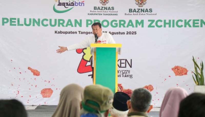 Bupati Bersama Baznas Kabupaten Tangerang Luncurkan Program ZChicken