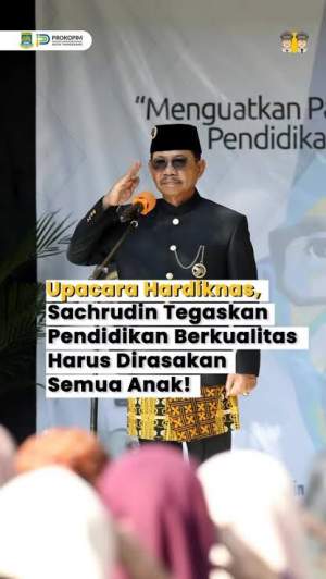 Wali Kota Tangerang Pimpin Apel Hardiknas 2026, Tekankan Kolaborasi Tingkatkan Mutu Pendidikan