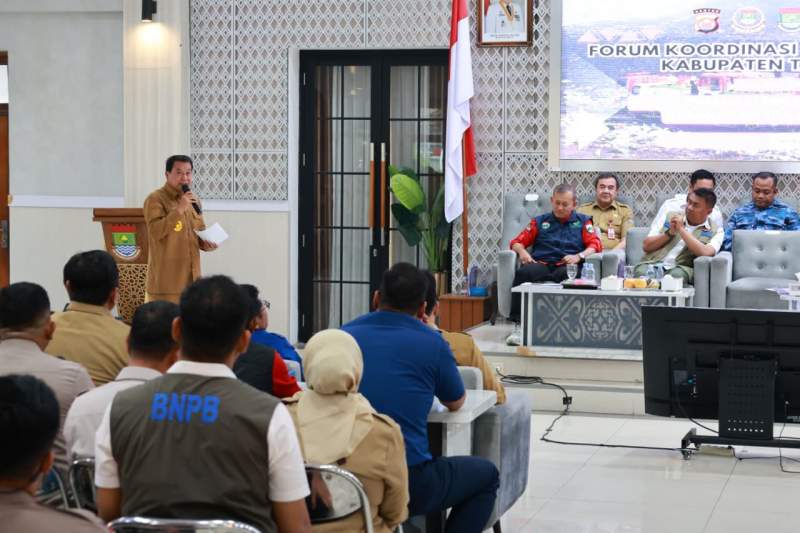 Bupati Maesyal Terus Perkuat Mitigasi Pasca Kebakaran TPA Jatiwaringin