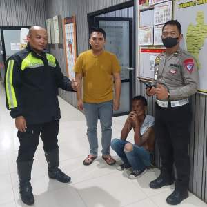 Polantas Bogor Kota Ringkus Preman Pemalak Sopir Angkutan Barang