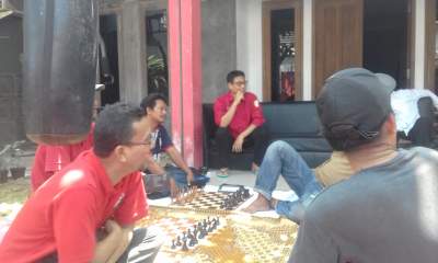 Turnamen catur di kediaman anggota DPRD Banten Komarudin