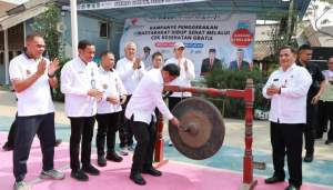 Bupati Maesyal Pantau Pelaksanaan CKG di SMK Negeri 2 Kabupaten Tangerang