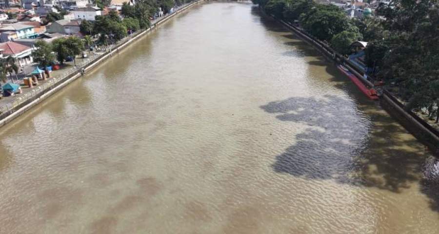 DLH Kota Tangerang Pastikan Air Sungai Cisadane Kembali Penuhi Baku Mutu