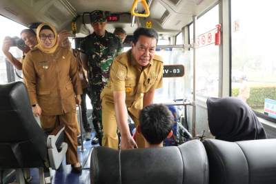 Angkutan Sekolah Gratis Diluncurkan, Pemkab Tangerang Komitmen Tingkatkan Layanan Pendidikan