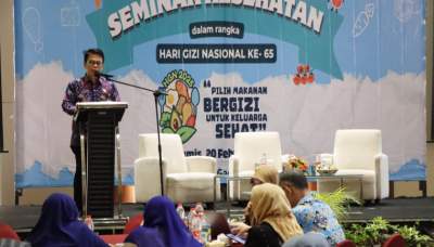 Dinkes Gelar Seminar pada Peringatan Hari Gizi Nasional