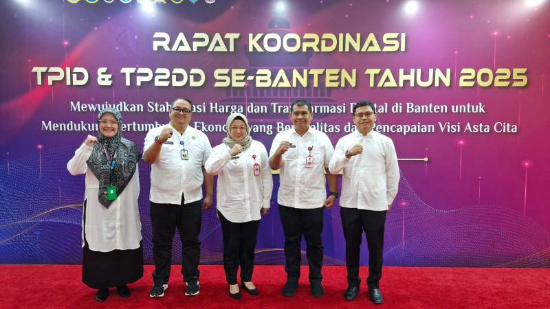 Wabup Intan Hadiri Rakor Inflasi Daerah Se- Provinsi Banten Tahun 2025