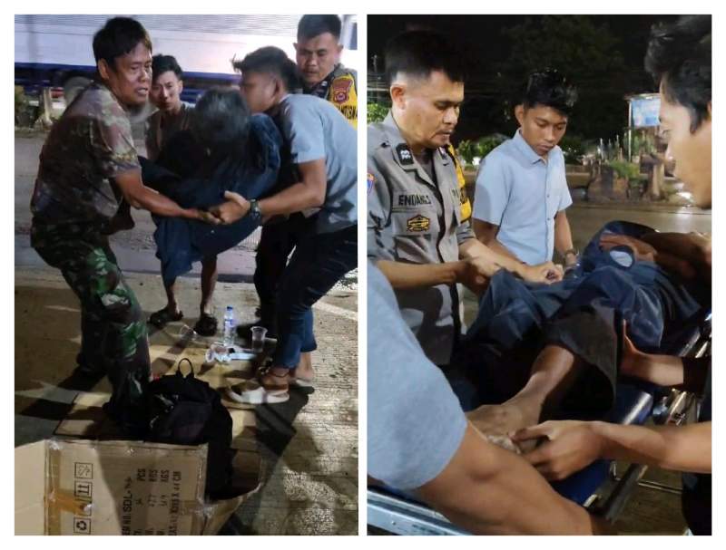 Diduga Pejalan Kaki Warga Lampung Ini Jadi Korban Tabrak Lari