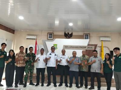 Peringati Hari Lingkungan Hidup, kelurahan Pasir Jaya Ajak Perusahaan Benahi Jalan Telesonic