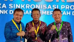 Sekda dan Kepala Bappeda Hadiri Rakor Sinkronisasi Program Kementerian dan LPNK dengan Pemerintah Daerah