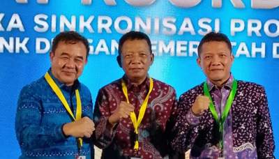 Sekda dan Kepala Bappeda Hadiri Rakor Sinkronisasi Program Kementerian dan LPNK dengan Pemerintah Daerah