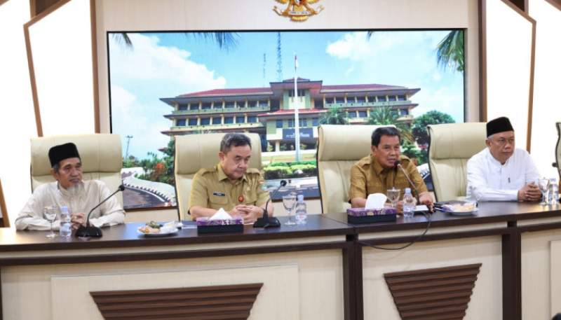 Kumpulkan Tokoh Agama, Bupati: Kabupaten Tangerang Aman, Tertib dan Kondusif