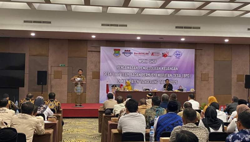 Pemkab Tangerang Bekali BPD dengan Workshop Pengawasan Keuangan Desa yang Efektif