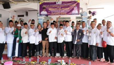 Jumling di Cisauk, Bupati Tangerang Ajak Masyarakat Jadikan Masjid Sebagai Benteng Iman dan Sosial