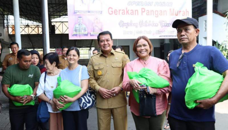Pemkab Tangerang Gelar GPM 1.000 Paket Sembako Murah Jelang Natal dan Tahun Baru