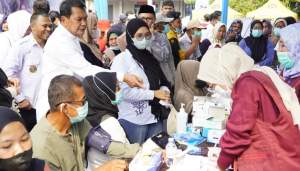 Akselerasi Layanan Kesehatan Masyarakat, Dinkes Kabupaten Tangerang Melampaui Target Program Cek Kesehatan Gratis