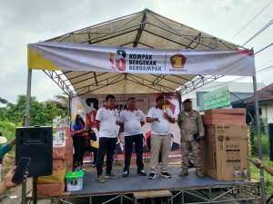 HUT ke-18 Gerindra di Tigaraksa Meriah, Ribuan Warga Hadir dan Ikuti Aksi Sosial