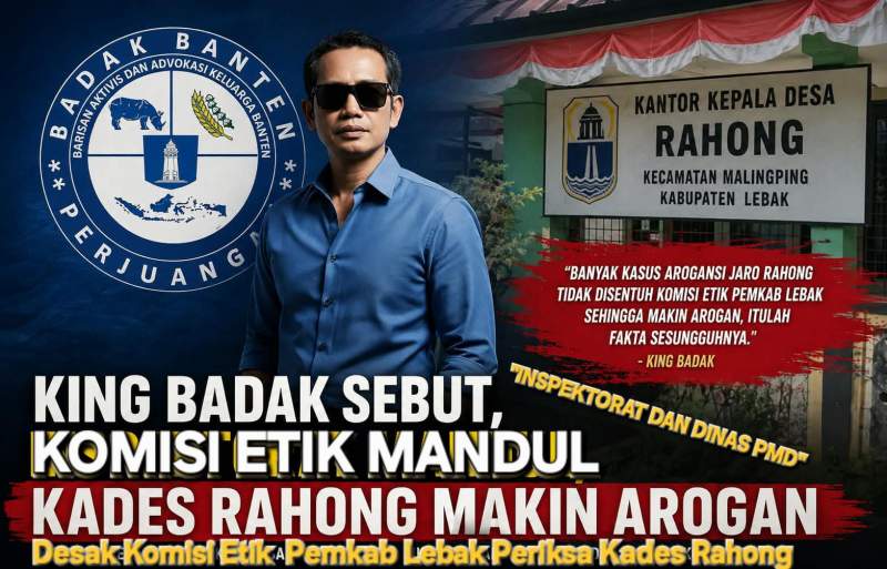BBP Kritik Dugaan Arogansi Oknum Kades Rahong, Desak Pemkab Lebak Turun Tangan
