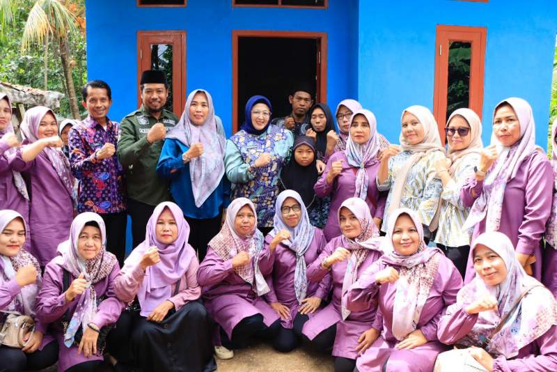 Resmikan Program Bedah RTLH, Wabup Intan: Wujud Komitmen Pemkab Tangerang Tingkatkan Kesejahteraan Warga